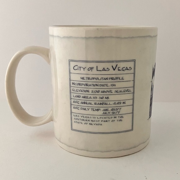 Las Vegas Entertainment Capital of the World Big Starbucks cup/mug - Picture 9 of 10